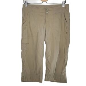 THE NORTH FACE Hiking‎ Low Rise Cargo Pants Nylon Capri Utility Drawstring Waist